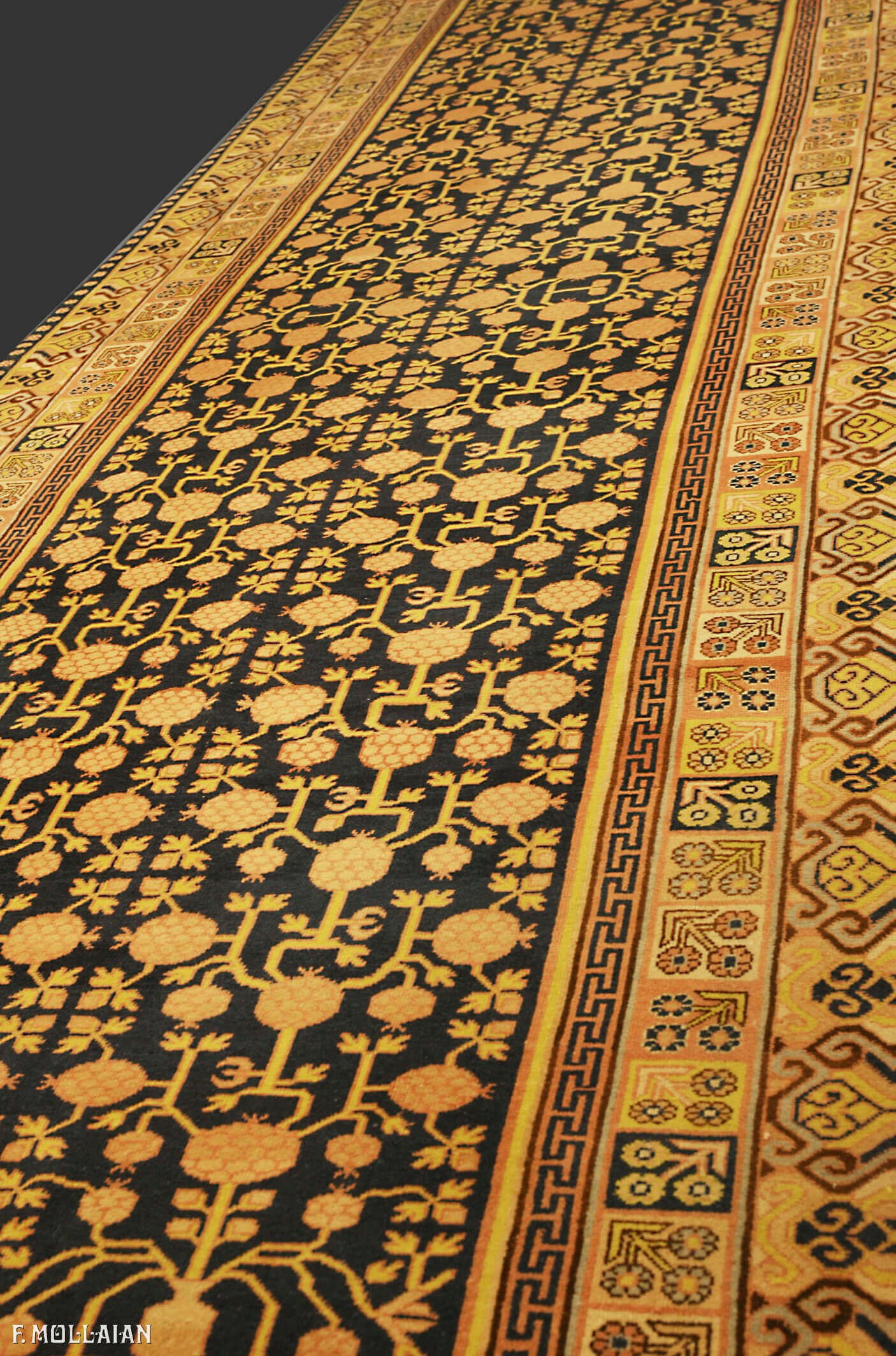 A Kalleh Khotan Antique Carpet n°:15810851